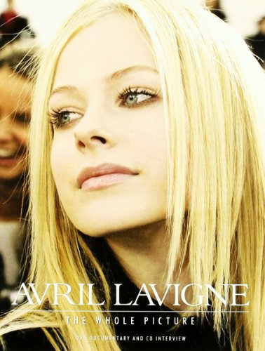"Avril Lavigne DVD cover featuring a close-up of the singer with blonde hair."