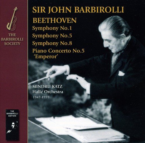 Mindu Katz; John Barbirolli; H - Beethoven: Syms 1 5 & 8; Em [CD]