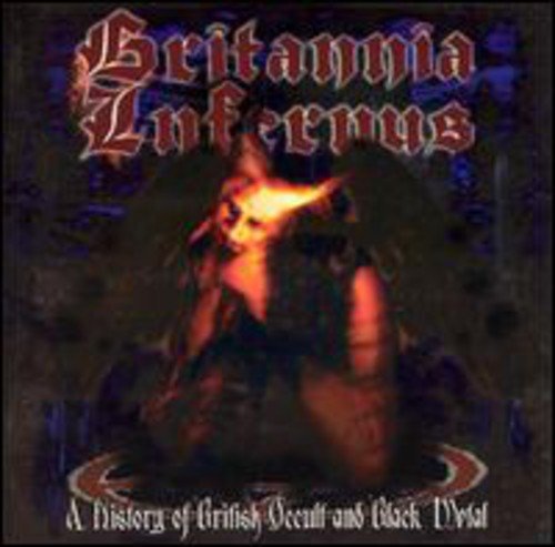 "Album cover art featuring a horned figure with a fiery head, dark background."