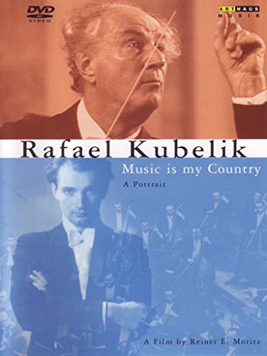 DVD cover featuring Rafael Kubelik, a conductor, in formal attire with an orchestra.