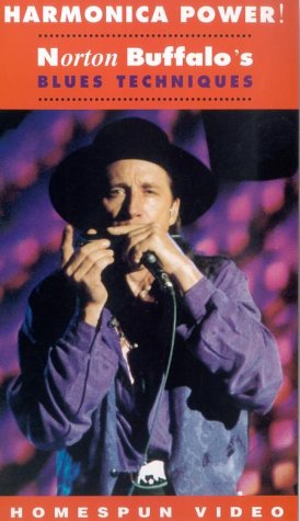 DVD cover featuring Norton Buffalo playing harmonica on stage with blurred audience.