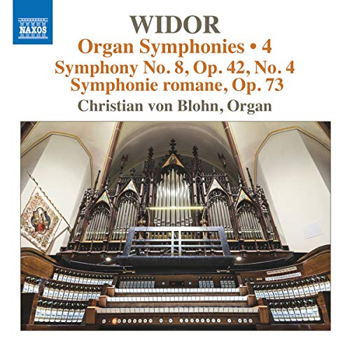 "CD cover featuring a large pipe organ in a church, with text above."