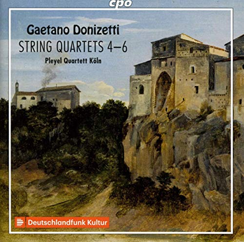 CD cover with a painting of a medieval building on a cliff.