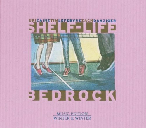 Pink album cover with illustration of three people standing on a tennis court.