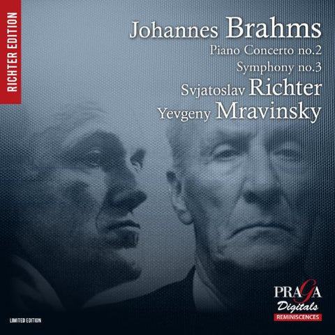 Sviatoslav Richter - Brahms: Piano Concerto No. 2 in B flat major Op. 83, Symphony No. 3 Op. 90 [CD]