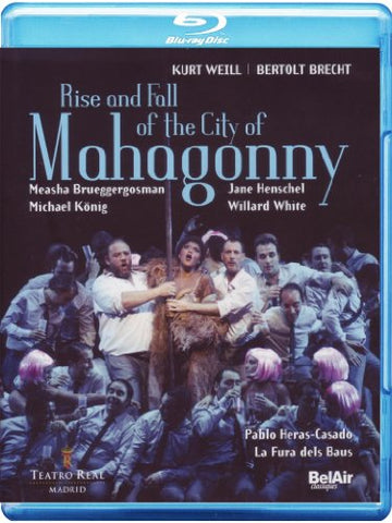 Weill: Rise and Fall of the City of Mahagonny [Blu-ray] [2011] [Region Free] Blu-ray