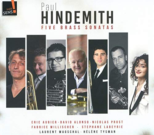Eric Aubier; David Alonso; Nic - Hindemith 5 Brass Sonatas [CD]