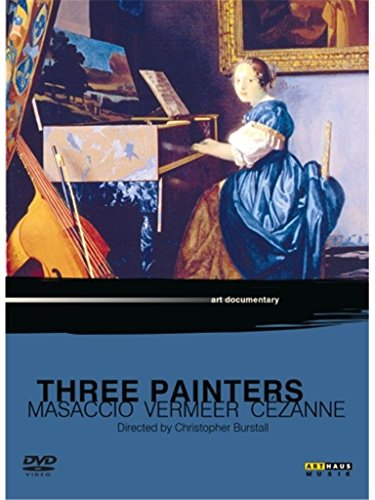 DVD cover featuring a painting of a woman in blue dress at an easel.