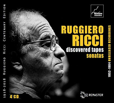 Ruggiero Ricci - Discovered Tapes - Sonatas [CD]