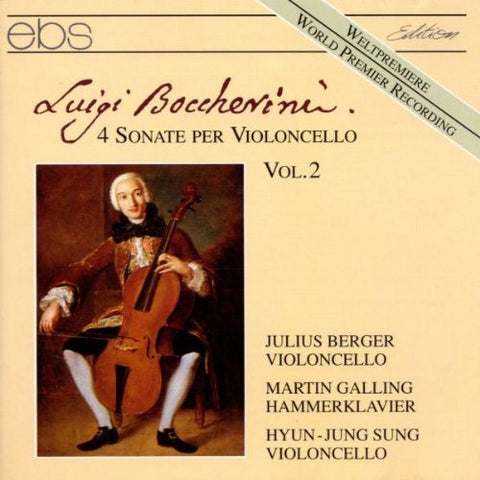 Luigi Boccherini - Boccherini: Cello Sonatas, Vol.2 [CD]