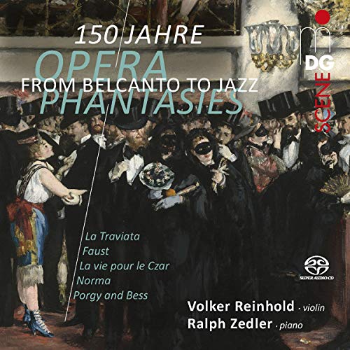 "CD cover with a 19th-century opera scene and text overlay."