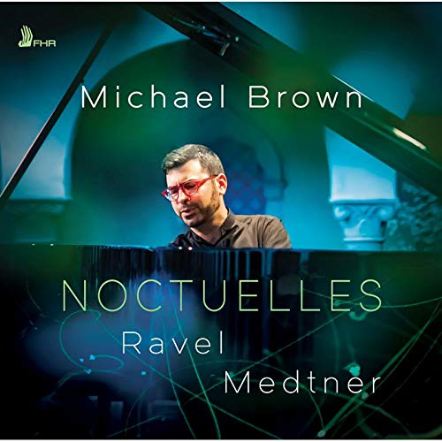 Man playing piano on a CD cover with blue-green background and text overlay.