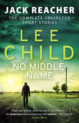 "Book cover with a man walking down a rural road, dark sky above."