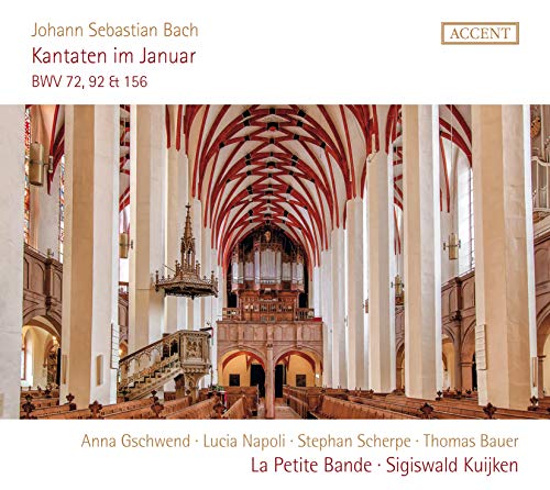 La Petite Bande - J.S. Bach: Cantatas Bwv 72. 92 & 156 [CD]