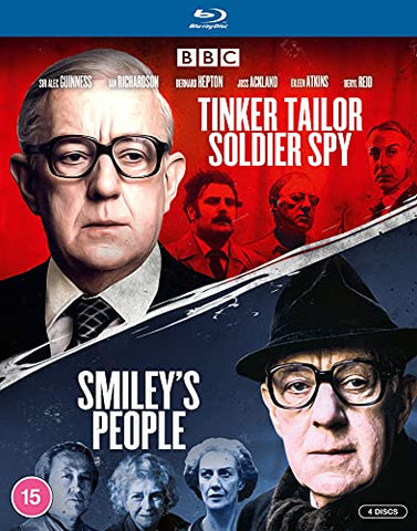 Tinker, Tailor, Soldier, Spy & Smiley's People Boxset [DVD]