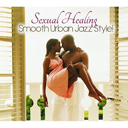 "Smooth Urban Jazz" CD cover featuring a man holding a woman on a balcony.