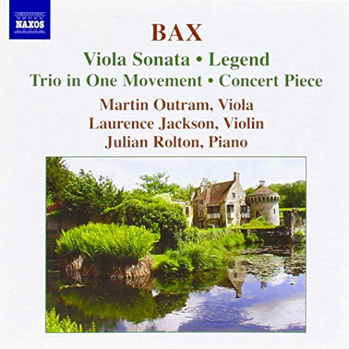CD cover with serene lake scene and house, featuring artist and composer names.