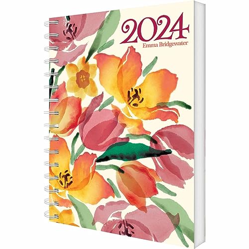 CAROUSEL CALENDARS Emma Bridgewater Golden Tulips Deluxe Diary 2024