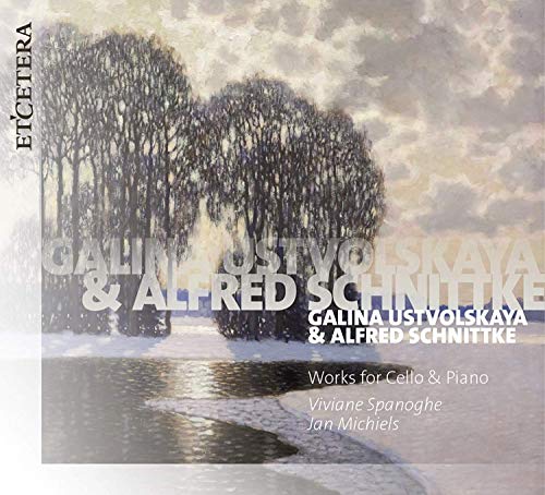 CD cover with winter landscape and text overlay, featuring artist and album information.