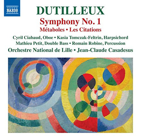 Orc Nat De Lillecasadesus - Dutilleux/Symphony No 1 [CD]