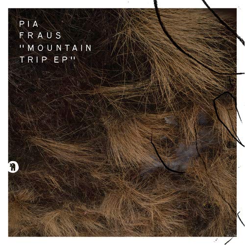 Album cover with dry grass and text "Pia Fraus Mountain Trip EP" in white.