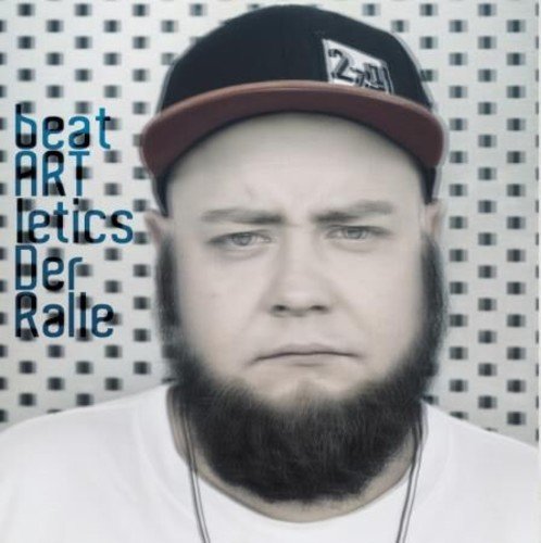 Man with beard and hat, vinyl album cover with text "beat ART letics Der Balte".