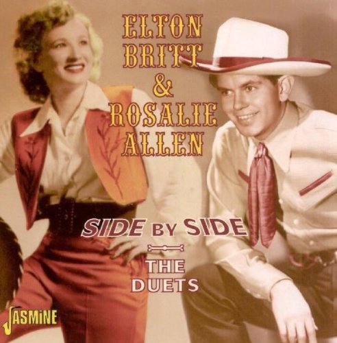 "CD cover featuring man and woman in western attire, sepia-toned background."