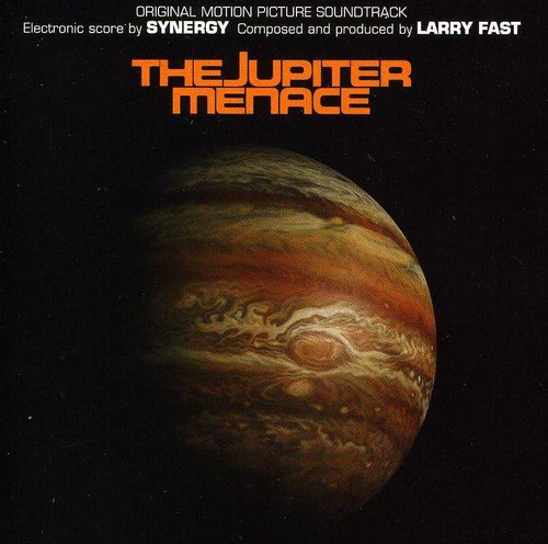 "Album cover featuring a planet Jupiter against a black background with orange title text."