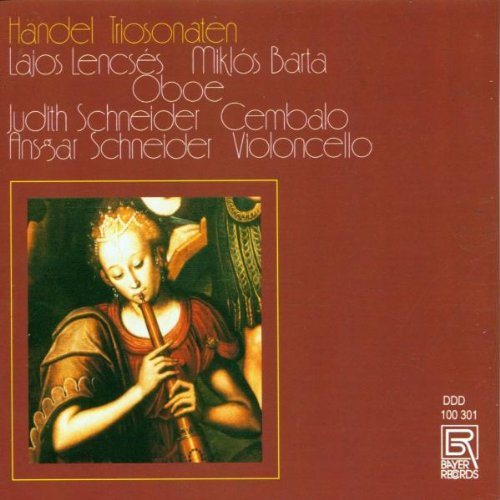 Brown CD cover with a painting of a woman playing a flute.