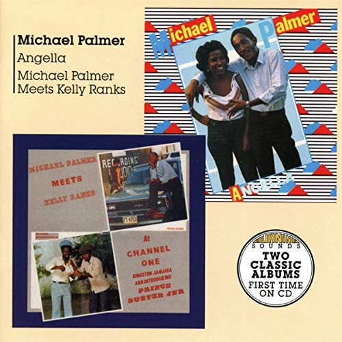 CD cover with album artwork and title "Michael Palmer Meets Kelly Ranks At Channel One".