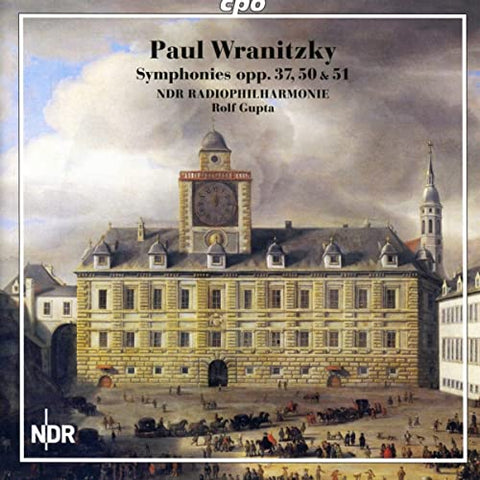 Ndr Radiophilharmonie - Paul Wranitzky: Symphonies Opp. 37, 50 & 51 [CD]