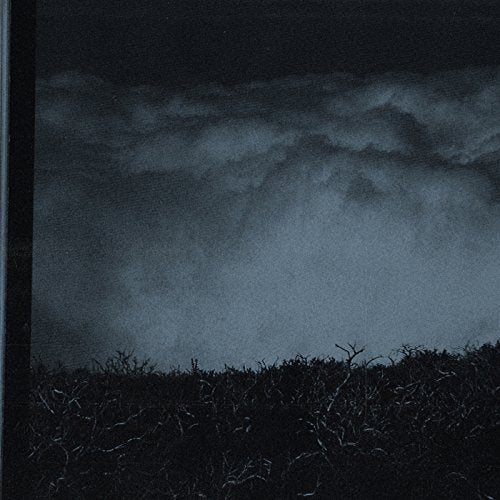 Dark, moody landscape with cloudy sky and grassy field, likely a CD cover.