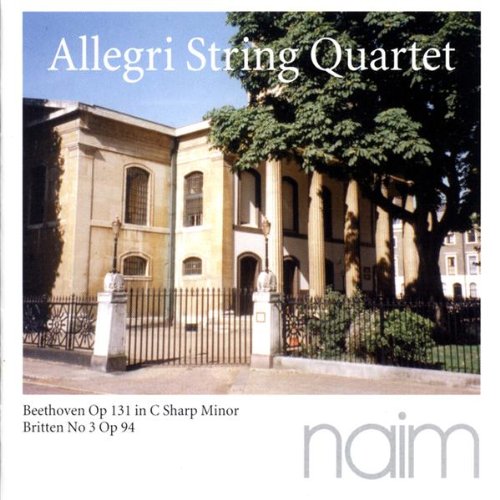 "CD cover featuring a large, yellow building with columns and a black fence."
