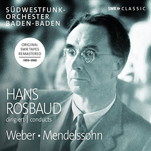 Casadesus/loriod/swf Orch - Weber / Mendelssohn / Rosbaud [CD]