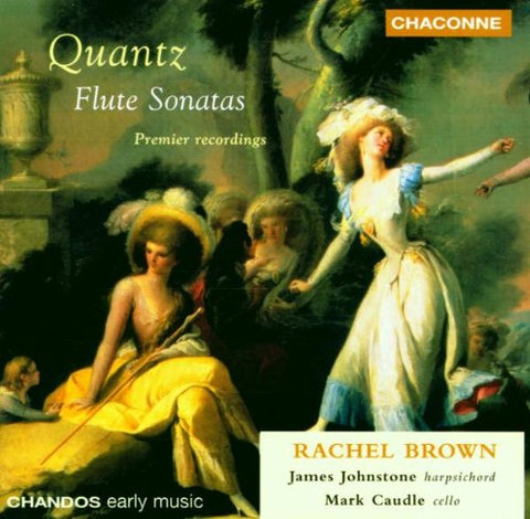 Browncaudlejohnstone - Quantz: Flute Sonatas [CD]