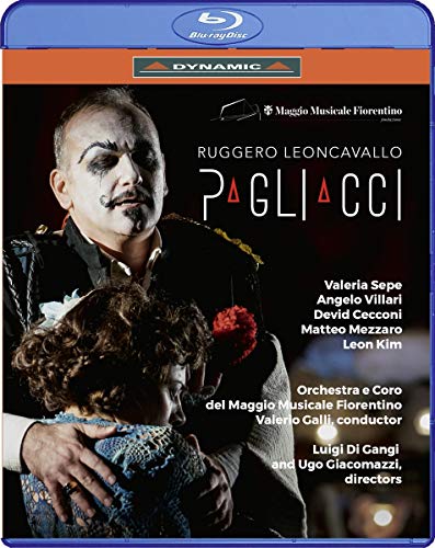 Blue-ray disc case with a clown holding a woman on the cover.