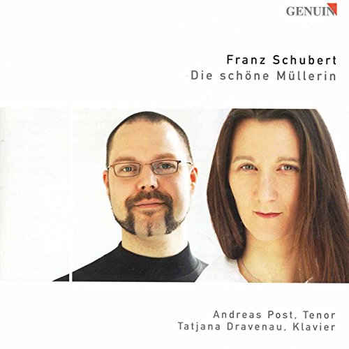 "CD cover featuring headshots of a man and woman against a white background."