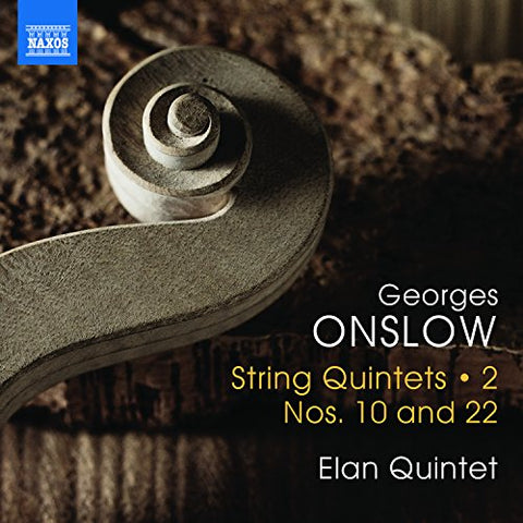 Elan Quintet - Georges Onslow: String Quintets. Vol. 2 [CD]