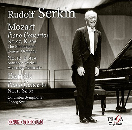 Serkin & The Philadelphia & Ormandy - Mozart: Piano Concertos 27 & 12; Bartok: Piano Concerto No.1 [CD]