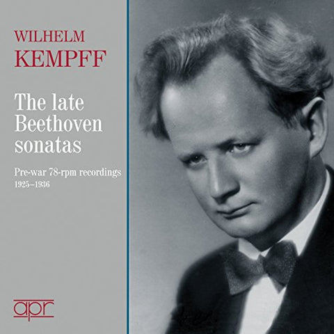 Wilhelm Kempff - Beethovenlate Sonatas [CD]