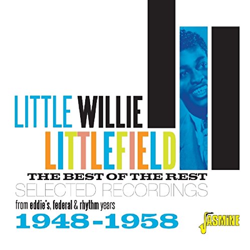 "Album cover with 'Little Willie Littlefield' in multicolored text and a man's portrait."