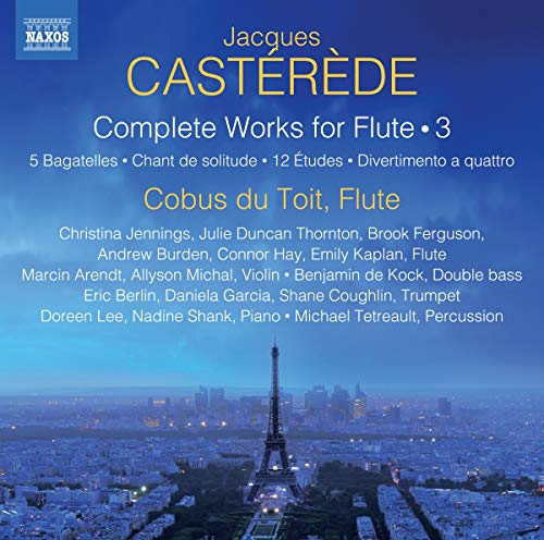 A CD cover featuring the Eiffel Tower at dusk with artist and track information.