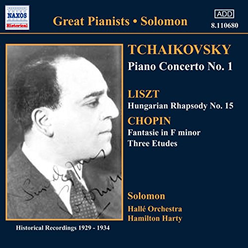 Solomon - Tchaikovskypiano Concerto No 1 [CD]