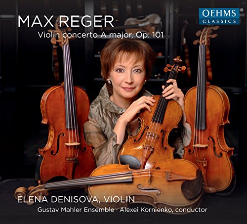 Denisova/mahler E./kornienko - Reger: Violin Concerto Op 101 [CD]
