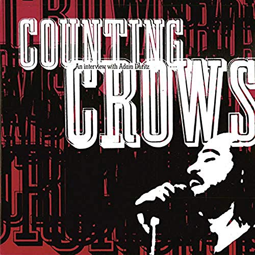 "CD cover with a black and red background and white text and illustration."