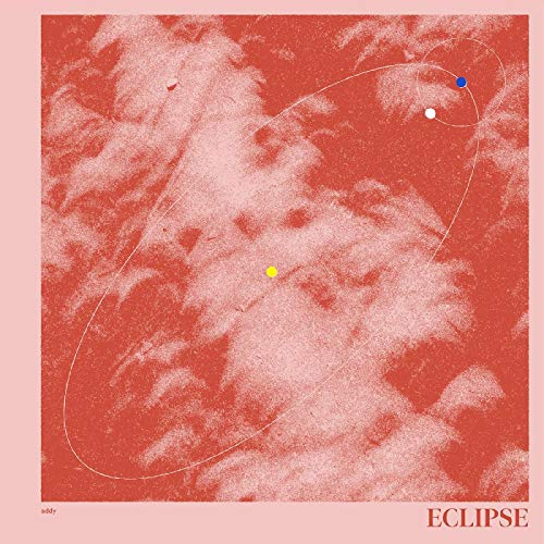 Red-toned album cover with cloudy texture, three colored dots, and "ECLIPSE" text.