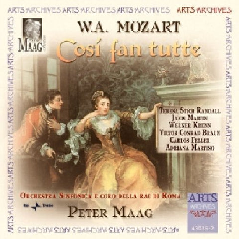 Peter Maag - Mozart: Cosi fan tutte [CD]