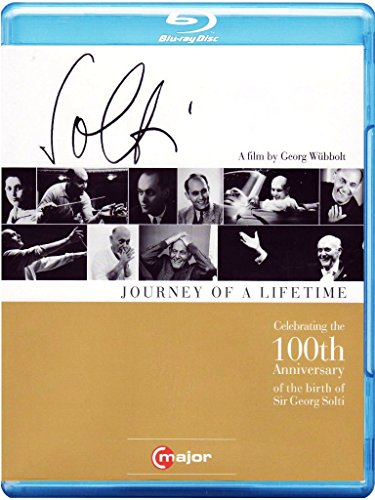 "Blu-ray case cover featuring a collage of black and white conductor images."