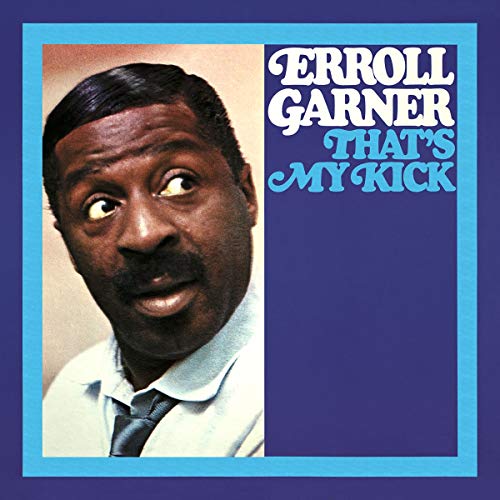 Erroll Garner album cover with a man's portrait and text on a purple background.