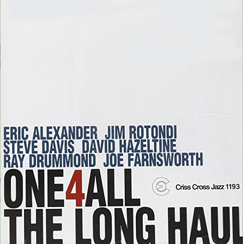 "Album cover with 'One for All - The Long Haul' in bold black and red text."